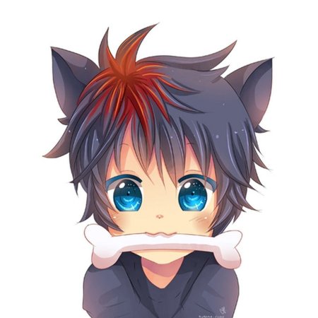 Аниме мальчики животные