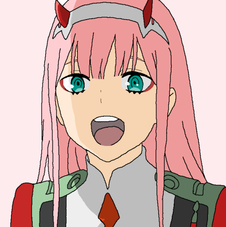 Zero two 2д