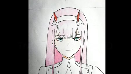 Рисунки для срисовки аниме 02