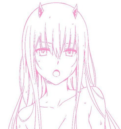Рисунки для срисовки аниме 02
