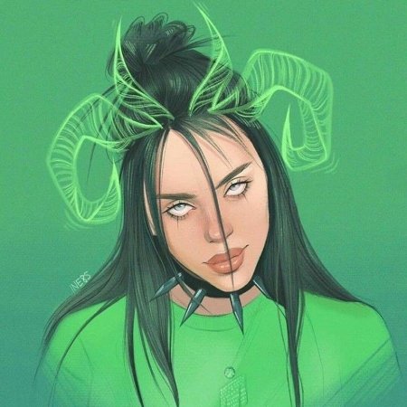 Билли Айлиш арт