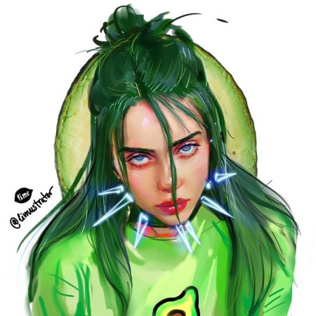 Билли Айлиш арт