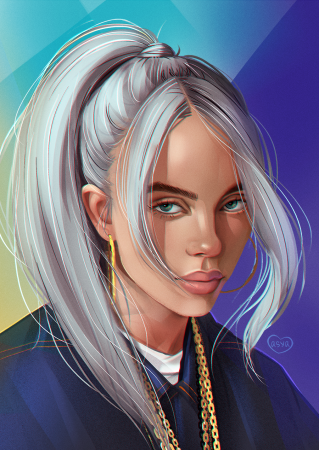 Портрет Billie Eilish