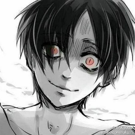 Аниме парень с зонтом