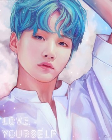 Юнги БТС арт