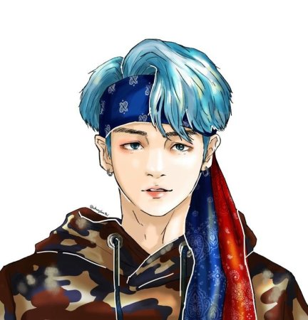 BTS suga Art