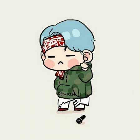 Чиби Юнги из BTS