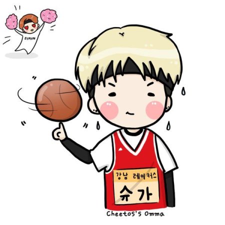 БТС мультяшки мин Юнги