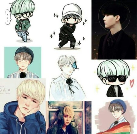 БТС арт Юнги Омега