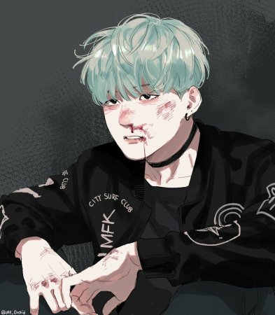 Юнги БТС арт