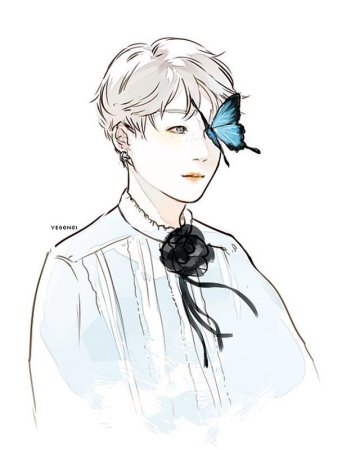 Аниме БТС рисунки Шуга