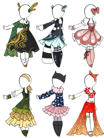 Дизайнерская одежда аниме