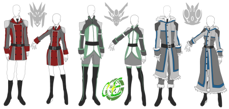 Аниме одежда мага