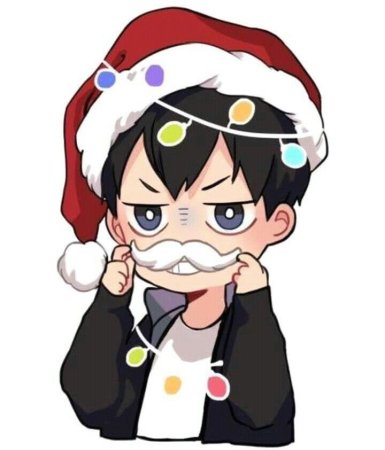 Чиби хайкью Рождество