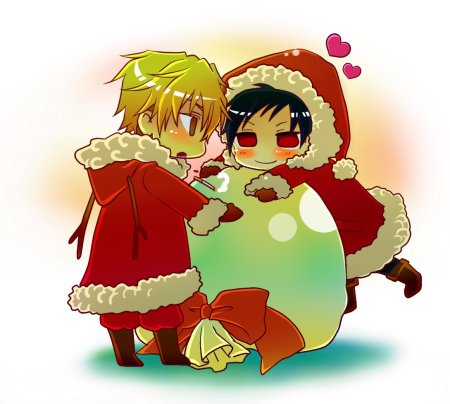 Новогодние аниме яой