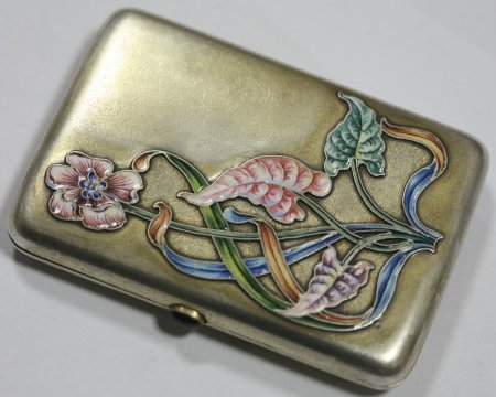 Серебряные Портсигары 875 пробы