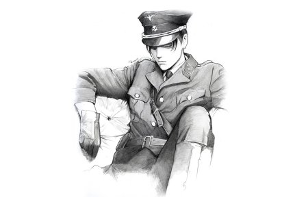 Леви Аккерман арт