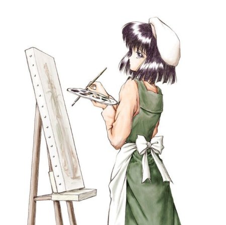 Девушка художник