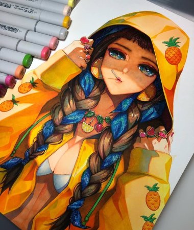 Аниме стиль рисования