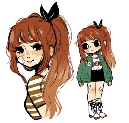 Милый стиль рисовки