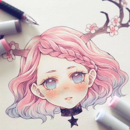 Милый стиль рисования