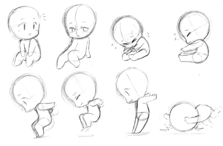 Аниме рисунки легкие маленькие