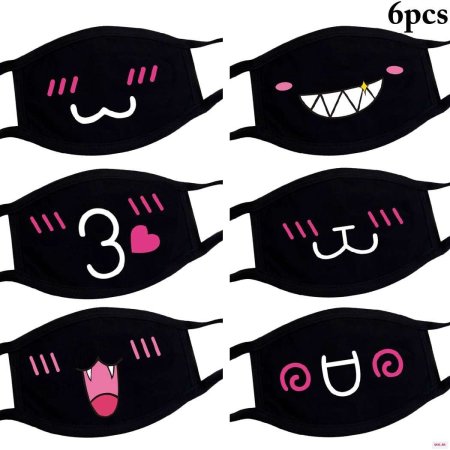 Маски с рисунком для рта