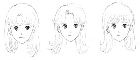 Поэтапное рисование для детей аниме