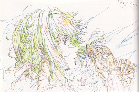 Вайолет Эвергарден аниме скетч