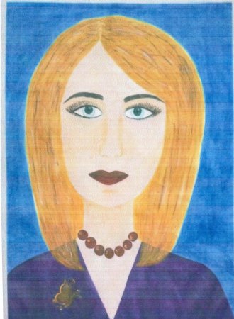 Портрет мамы детский