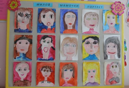 Рисование портрета для дошкольников