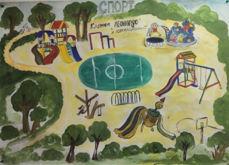 Рисунки аквапарка детские