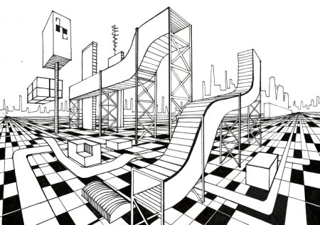 Рисунок парка