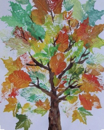 Рисунок на тему осень