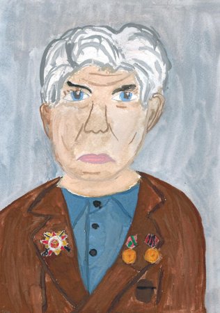 Рисование портрет бабушки в старшей группе