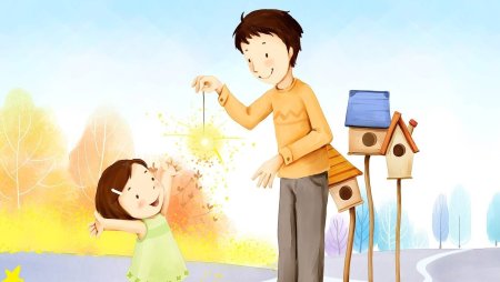 Дети и взрослые иллюстрации