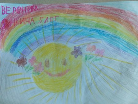 Рисунок на тему солнце