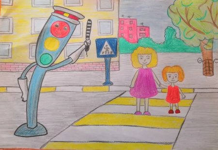 Рисунок правила дорожного движения