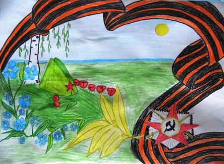 Детские рисунки о войне