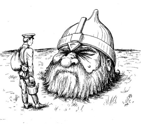 Рисунок к опере Руслан и Людмила