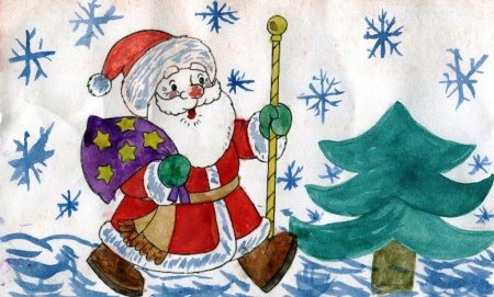 Рисунки на новый год