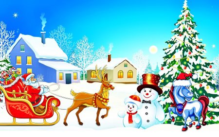 Зимние рисунки для детей