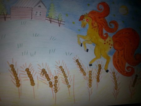 Иллюстрация к рассказу Сивка бурка