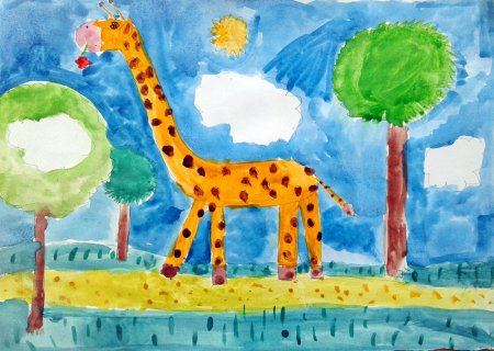 Жираф для детей