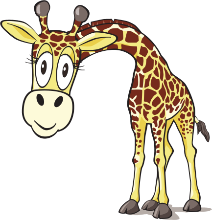 Жираф картинка