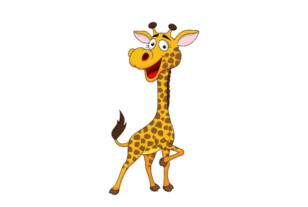 Рисунок жирафа