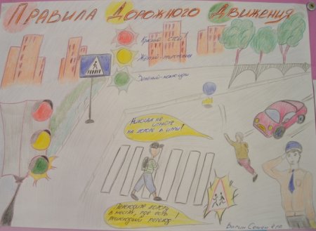 ПДД И ППБ рисунки