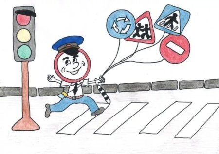 Поделки на тему дорожного движения достойны уважения