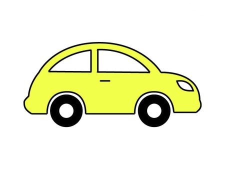 Рисование автомобиля для детей