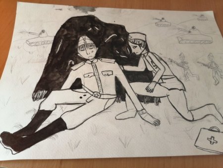 Своих не бросаем рисунок